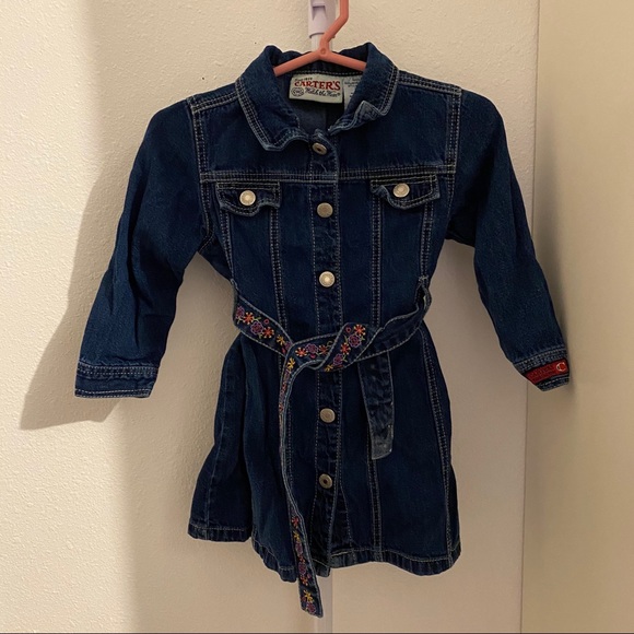 Carter's Other - Carter’s Denim Dress 24M